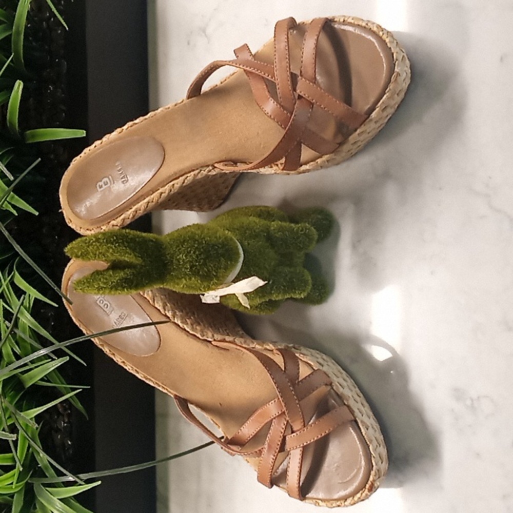Platform wedge sandals - Picture 2 of 4